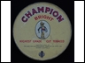 Champion Bright Flake Cut 2oz Tobacco Tin