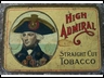 High Admiral Straight Cut 2oz Tobacco Tin