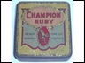 Champion Ruby Fine Cut 1oz Tobacco Tin