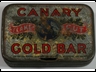 Canary Flake Cut Gold Bar 2oz Tobacco Tin
